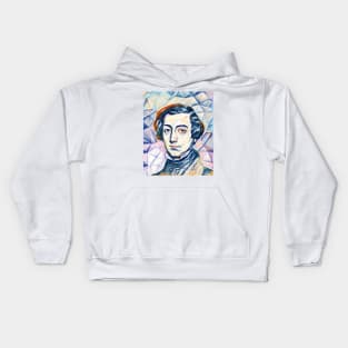 Alexis de Tocqueville Portrait | Alexis de Tocqueville Artwork 12 Kids Hoodie